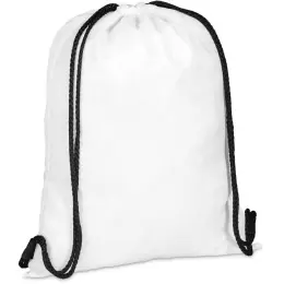Hoppla Credo Drawstring Bag Solid White